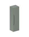 Colonna bagno sospesa Soho colore verde opaco effetto cannettato 35x30x120H