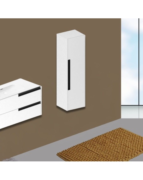 Colonna bagno sospesa Modular colore bianco 35x30x120H