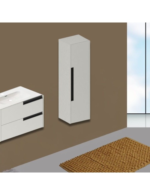 Colonna bagno sospesa Modular colore cashmere 35x30x120H