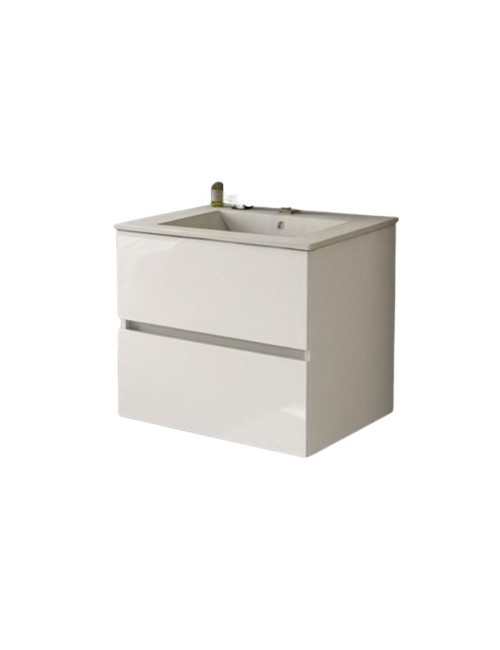 Mobile bagno sospeso Sevilla bianco 60x44.6x52H: eleganza e praticità per un bagno moderno