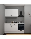 Cucina completa di elettrodomestici Asti 180 colore bianco