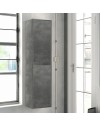 Colonna Bagno sospesa Bolton colore cemento 35x30.5x150H