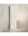 Colonna pensile sospesa bagno colore bianco laccato Londres 2 ante 35x31x150H