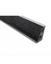Alzatina becco di civetta in pvc nero africa 500x2.5x3.9H