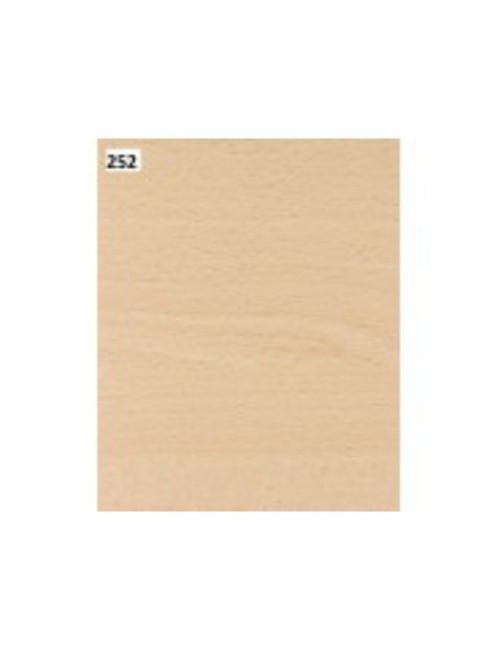 Alzatina becco di civetta in pvc faggio chiaro 500x2.5x3.9H
