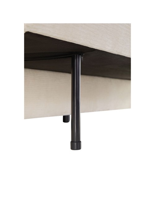 Divano Letto Ghide colore panna 217x86x95H:Comfort e Funzionalità