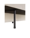 Divano Letto Ghide colore panna 217x86x95H:Comfort e Funzionalità