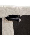 Divano Letto Ghide colore panna 217x86x95H:Comfort e Funzionalità