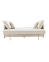 Divano Letto Ghide colore panna 217x86x95H:Comfort e Funzionalità