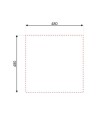 Lavello monovasca incasso monostampo N24435AS 50x50