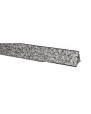 Alzatina triangolare in pvc effetto marmo granito baveno 500x2.9x2.9H