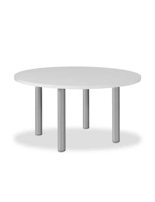 Tavolo rotondo bianco Manila 120x120x76H – Semplicità e funzionalità