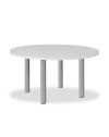 Tavolo rotondo bianco Manila 120x120x76H – Semplicità e funzionalità