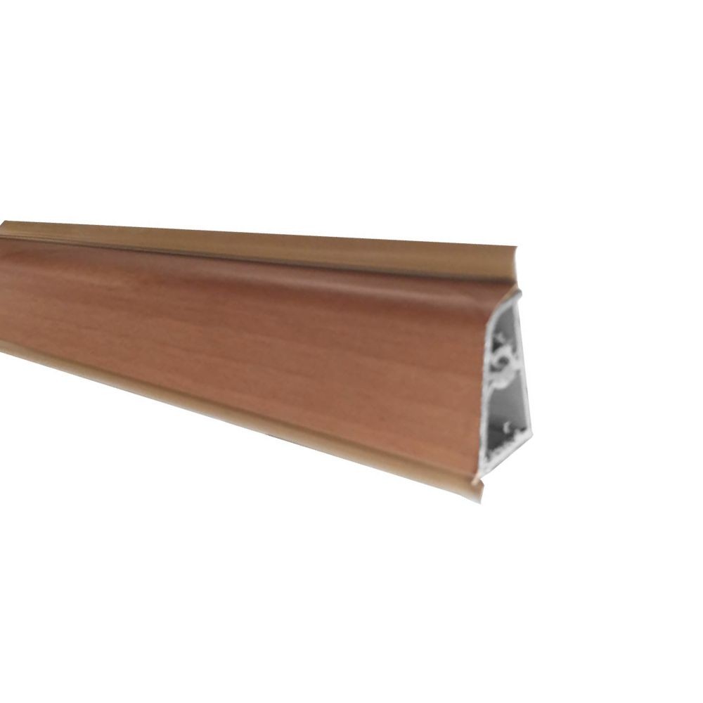 Alzatina becco di civetta in pvc noce vivaldi 500x2.5x3.9H
