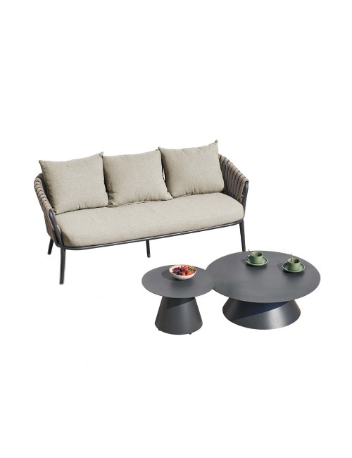 Salottino da esterno Simo beige – Eleganza e comfort per i tuoi spazi outdoor