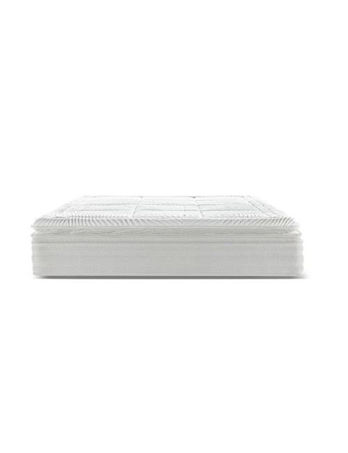 Materasso matrimoniale Dalila 160x190x30H cm – doppio strato di molle insacchettate e memory foam per un comfort superiore