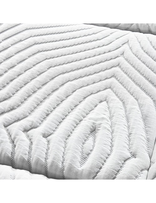Materasso matrimoniale Dalila 160x190x30H cm – doppio strato di molle insacchettate e memory foam per un comfort superiore