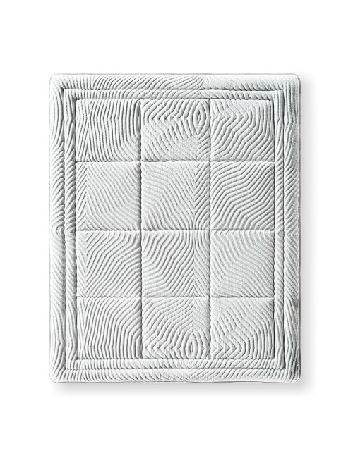 Materasso matrimoniale Dalila 160x190x30H cm – doppio strato di molle insacchettate e memory foam per un comfort superiore