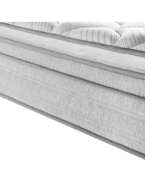 Materasso Matrimoniale Lyle 160x190x27 cm – Memory Foam, Molle Insacchettate 7 Zone e Comfort Ergonomico