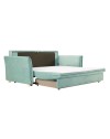 Divano Letto Cassie 3 posti tessuto verde acqua 176x93x97H: Stile, Comfort e Funzionalità