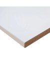 Top cucina colore bianco bordo poliuretano 150x60x2.8H