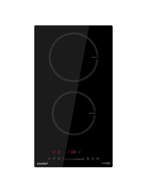Piano cottura induzione 30 cm nero 2 zone Comfee CIH351D257KO