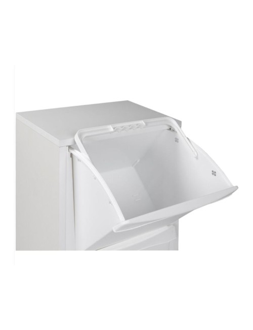 Mobile Pattumiera Helena bianco 40x25x102H – Eleganza e Funzionalità per la Raccolta Differenziata