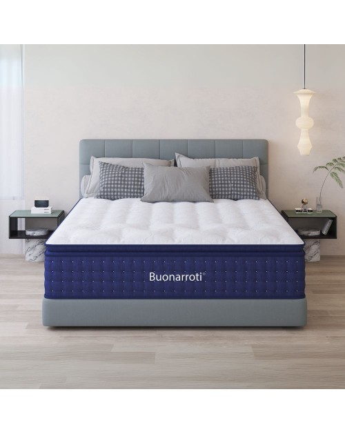 Materasso Matrimoniale molle insacchettate Atria 160x190x33H - Comfort estremo e supporto ergonomico