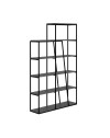 Libreria Pal antracite con 5 ripiani 110x29x178H– Design moderno e funzionale