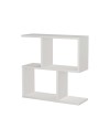 Tavolino da salotto bianco Homemania 60x19,5x60H – Design moderno e versatilità in un solo complemento d’arredo