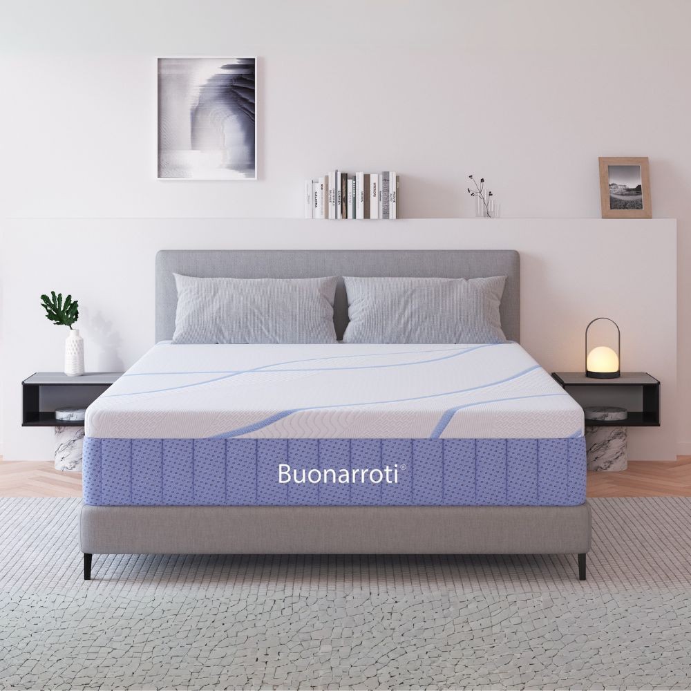 Materasso matrimoniale Pergamo a molle 5 zone con rivestimento Antiscivolo 160x190x30H