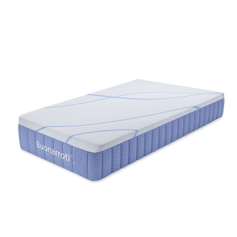 Materasso singolo Pergamo a molle 5 zone con rivestimento Antiscivolo 80x190x30H