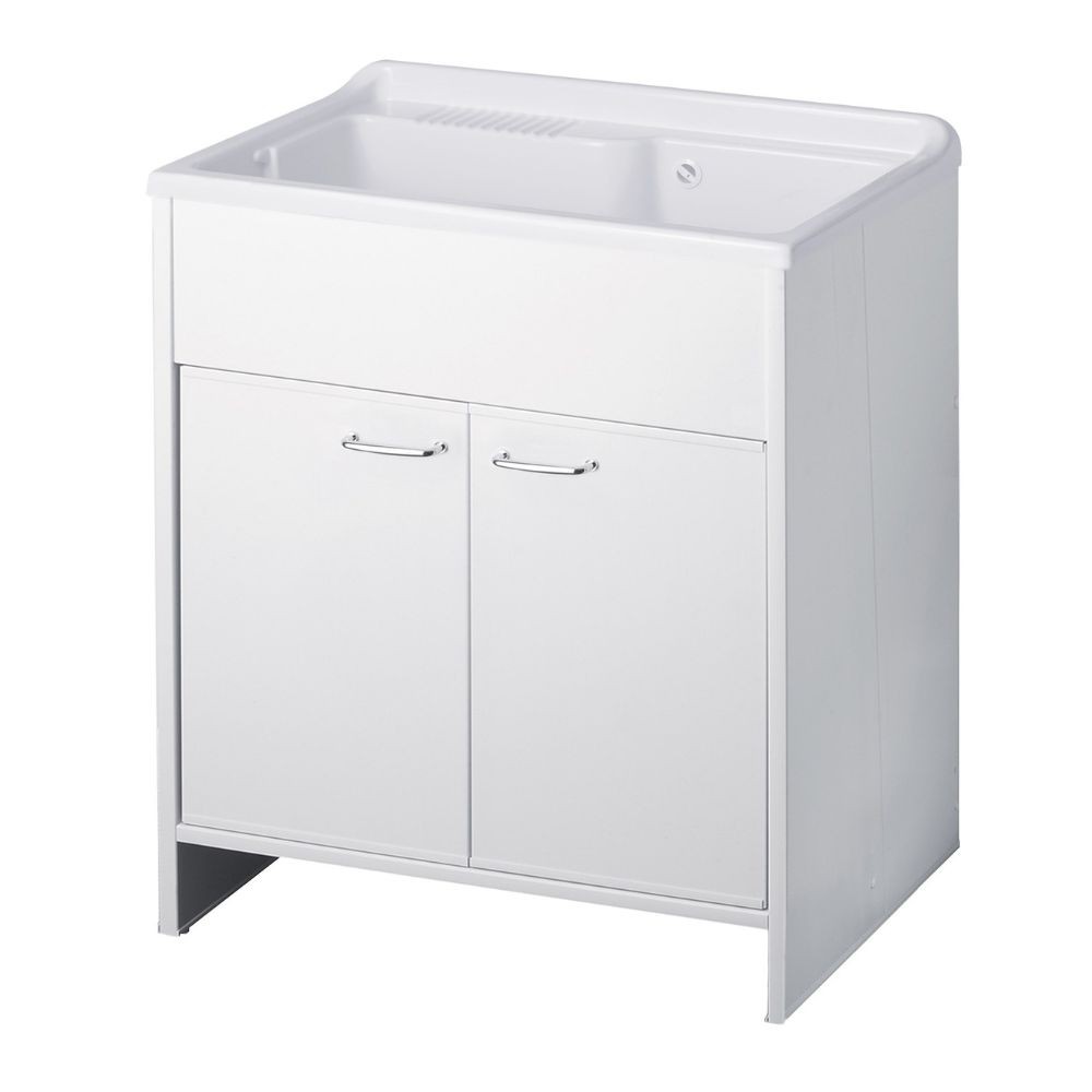 Mobile Lavatoio bianco Garden 80x50X85 PVC