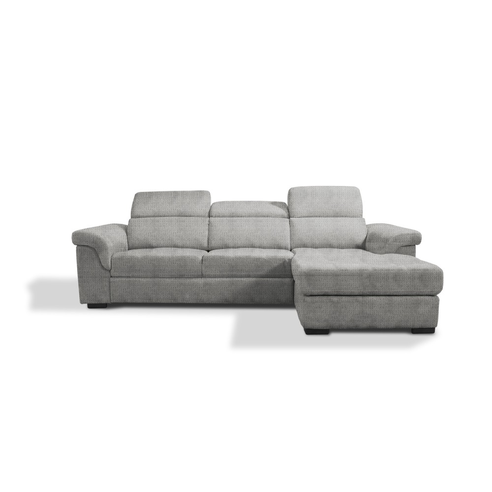 DIVANO NOVARA BRACCIOLO SX + 3 POSTI LETTO CARRELLO SB + BRACCIOLO DX KING 17