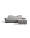 DIVANO NOVARA BRACCIOLO SX + 3 POSTI LETTO CARRELLO SB + BRACCIOLO DX KING 17