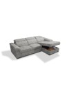 DIVANO NOVARA BRACCIOLO SX + 3 POSTI LETTO CARRELLO SB + BRACCIOLO DX KING 17