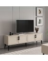Mobile Porta TV Prime 4 ante colore cashmere 180x45x55H – Stile e funzionalità