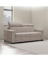 Divano Letto Pisa 3 Posti in Nabuk Tortora 220x99x93H – Eleganza e Funzionalità per il Tuo Relax
