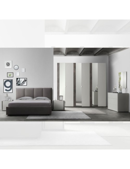 Camera da letto Mirelle: eleganza e funzionalità per il tuo relax