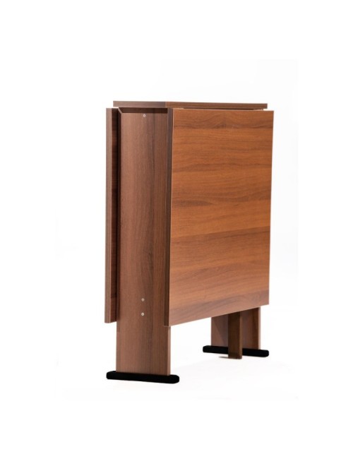 Tavolo Consolle Pieghevole noce Mati Salvaspazio 21x74x78H