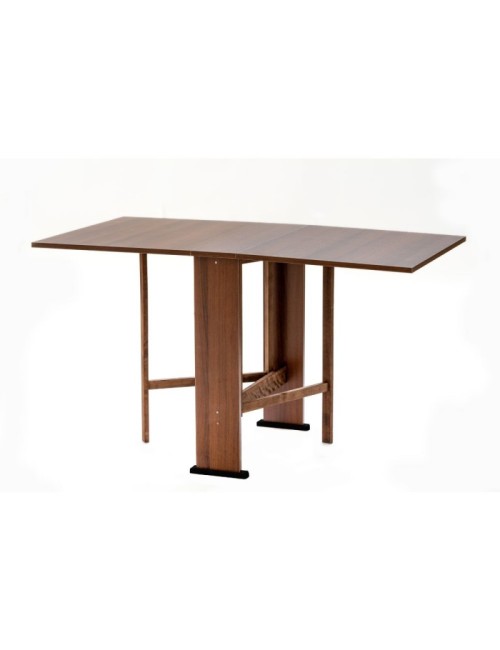 Tavolo Consolle Pieghevole noce Mati Salvaspazio 21x74x78H