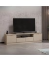 Porta TV Kale cashmere effetto cannettato 180x35x45H