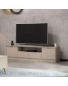 Porta TV Kale cashmere effetto cannettato 180x35x45H