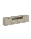 Porta TV Kale cashmere effetto cannettato 180x35x45H