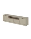 Porta TV Kale cashmere effetto cannettato 180x35x45H