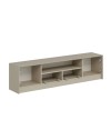 Porta TV Kale cashmere effetto cannettato 180x35x45H