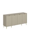 Madia Kale 4 ante cashmere effetto cannettato 180x45x90H : Eleganza e Funzionalità