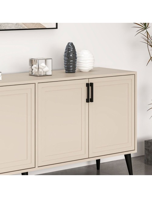 Madia Prime colore cashmere 180x45x80H - Eleganza e funzionalità per la tua casa