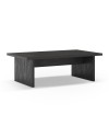 Tavolino da salotto rettangolare Loana nero 120x70x40H – Il protagonista del tuo living