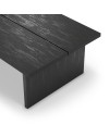 Tavolino da salotto rettangolare Loana nero 120x70x40H – Il protagonista del tuo living